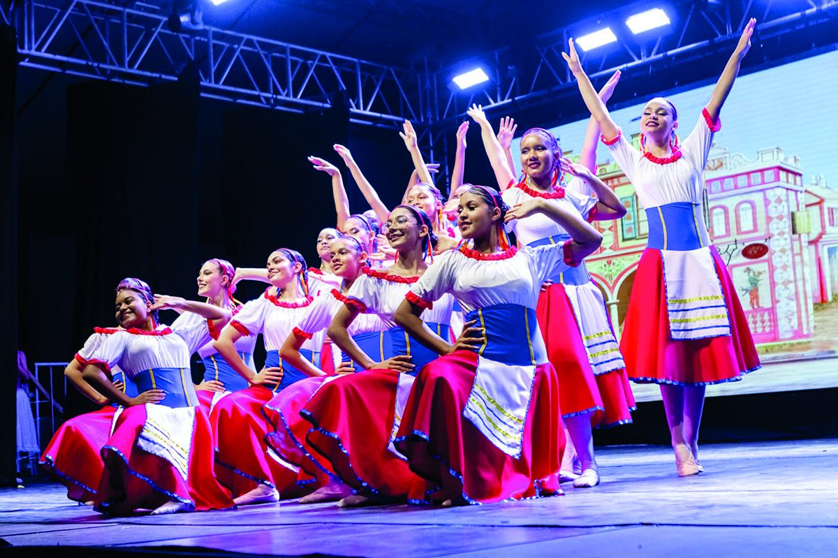 Foto: Laura Vidotti Atividade integra o Mês da Dança e reforça a formação artística dos alunos da rede municipal