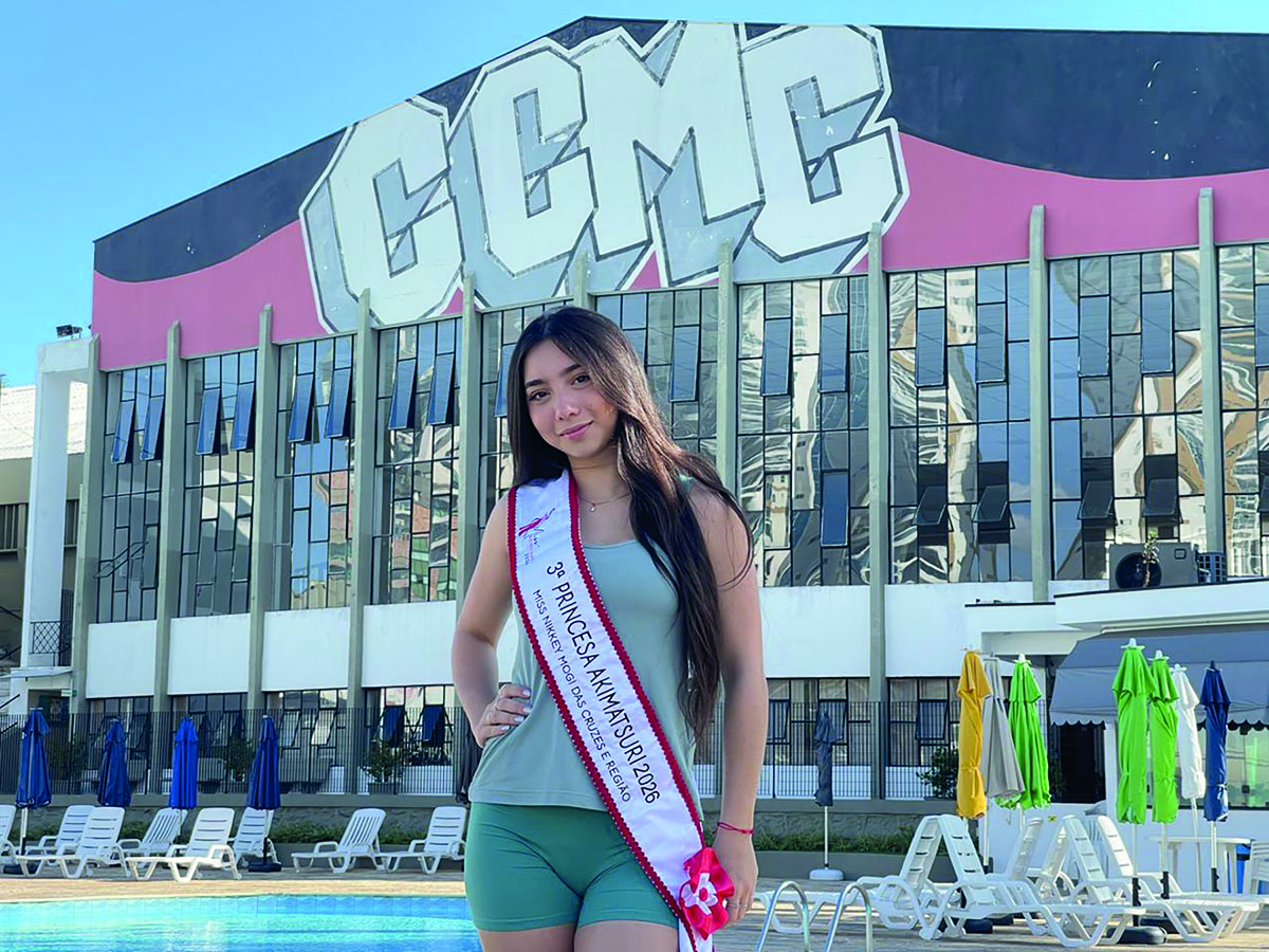 A jovem, associada do Clube de Campo de Mogi das Cruzes (CCMC), destacou-se no concurso, evidenciando como os aprendizados do esporte podem refletir na passarela.